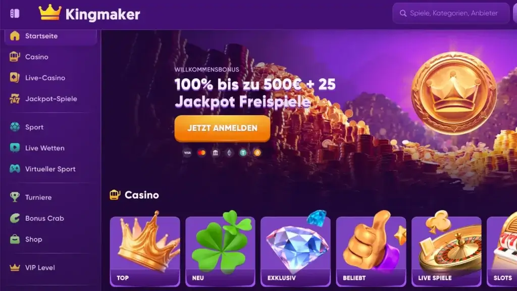 Kingmaker Casino