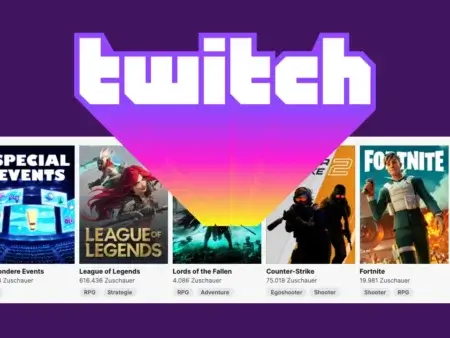 Meistgesehene Spiele bei Twitch: Die Top 10 Kategorien 2024