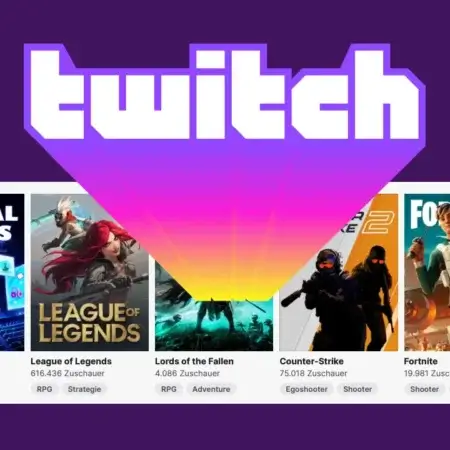 Meistgesehene Spiele bei Twitch: Die Top 10 Kategorien 2024